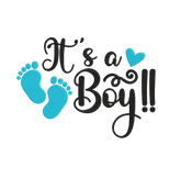 It's a Boy - Embroidery Design - FineryEmbroidery